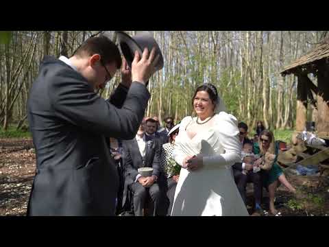 Iain & Joy wedding film at Gate Street Barn, Surrey