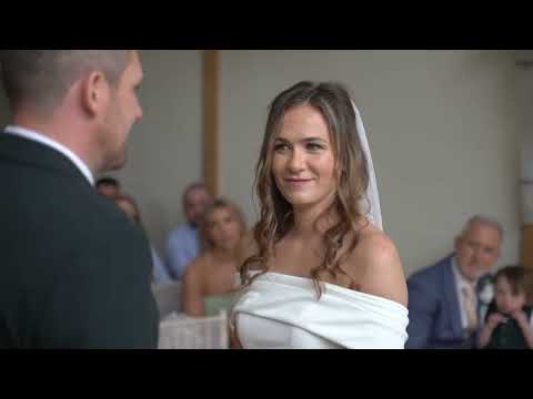 Rhio & James wedding film at Random Hall Hotel, Sussex